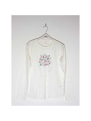 Bluzita pentru fetite cu imprimeu floral multicolor TEX