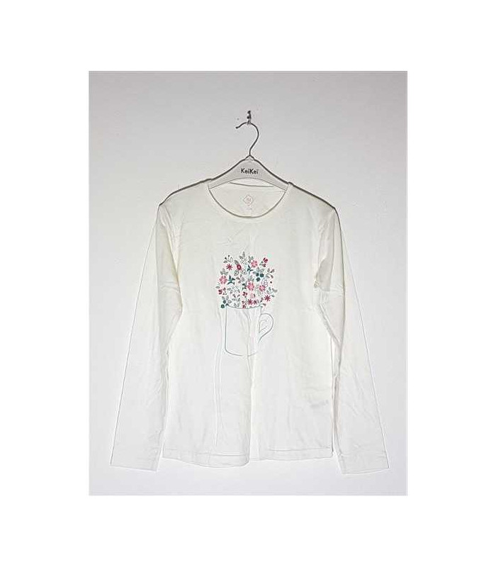 Bluzita pentru fetite cu imprimeu floral multicolor TEX