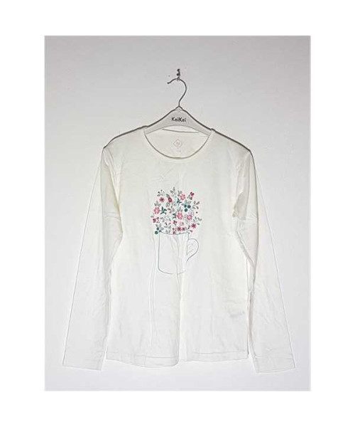 Bluzita pentru fetite cu imprimeu floral multicolor TEX