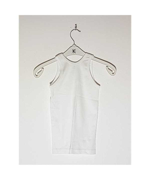 Maieu din bumbac pentru copii culoare alb CEYLANOGLU marime 3-4 ani