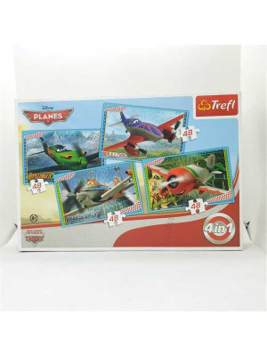 Puzzle Disney Planes Cars 4in1 Trefl