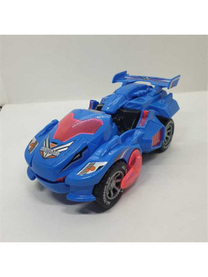 Masina transformer dinozaur albastra 2