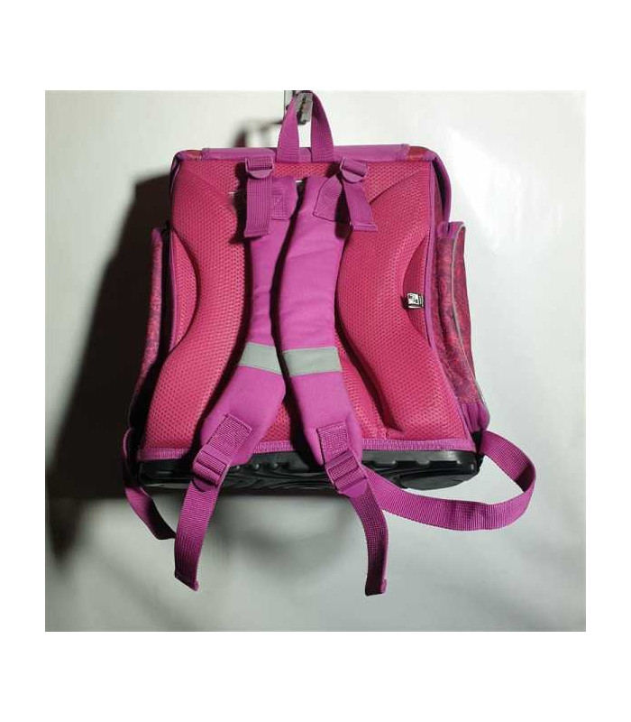 Ghiozdan ergonomic pentru scoala fetite culoare roz