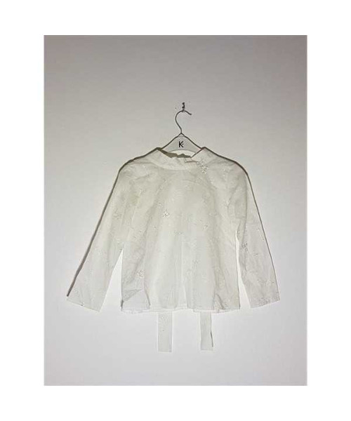 Bluzita deosebita pentru fetite model cu cusaturi florale 5-6 aniA COSTA