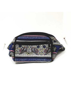 Borseta dama cu print multicolor