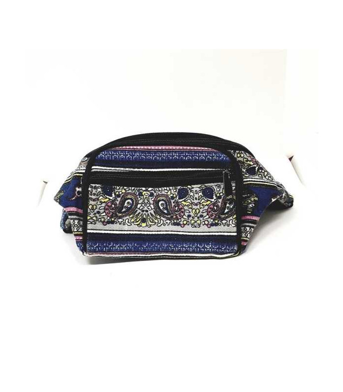 Borseta dama cu print multicolor