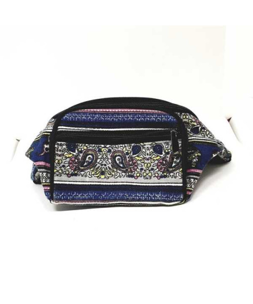 Borseta dama cu print multicolor