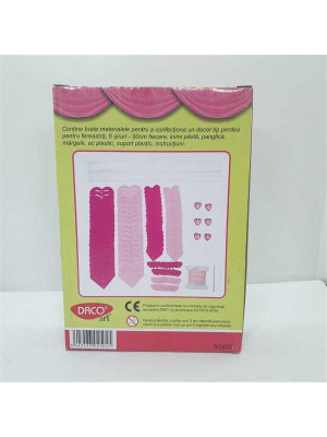 Set creativ La fereastra cu inimi 2