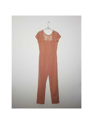 Salopeta dama cu aspect dantelat in partea superioara Terranova