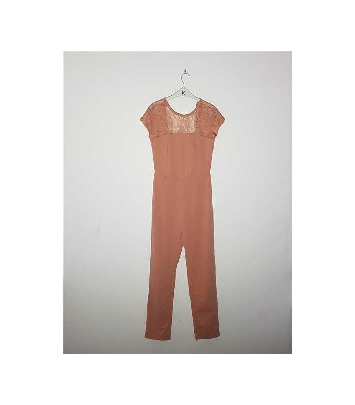 Salopeta dama cu aspect dantelat in partea superioara Terranova