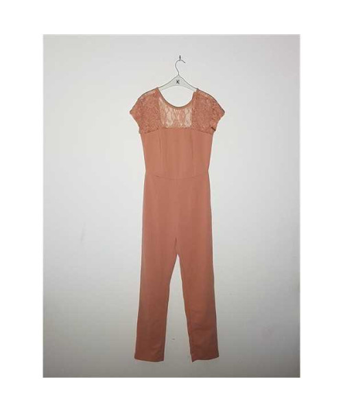 Salopeta dama cu aspect dantelat in partea superioara Terranova