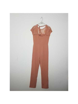 Salopeta dama cu aspect dantelat in partea superioara Terranova 2