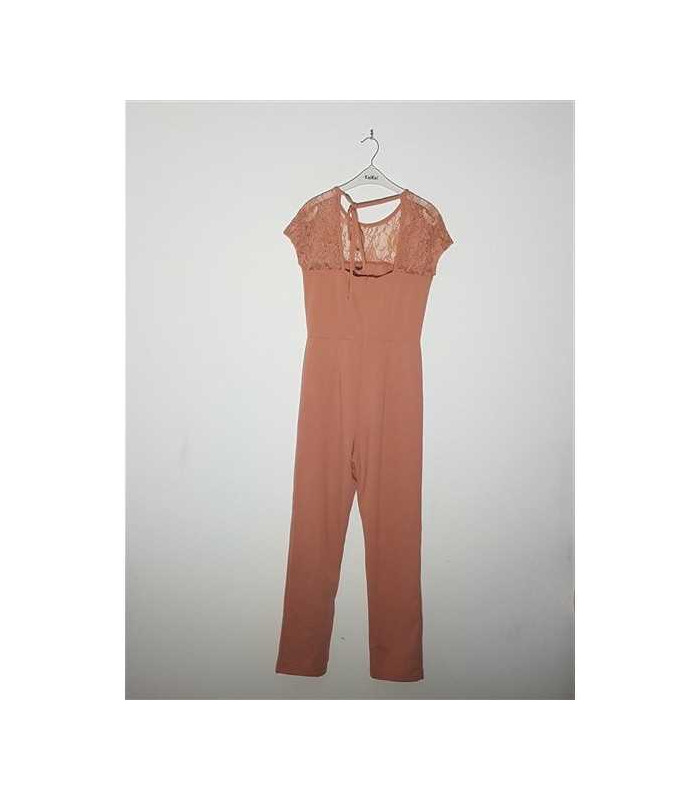 Salopeta dama cu aspect dantelat in partea superioara Terranova