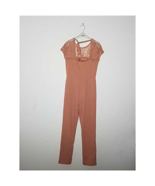 Salopeta dama cu aspect dantelat in partea superioara Terranova