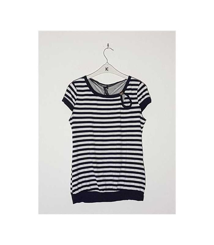 Tricou dama transparent la spate ELETTI