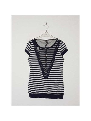 Tricou dama transparent la spate ELETTI 2