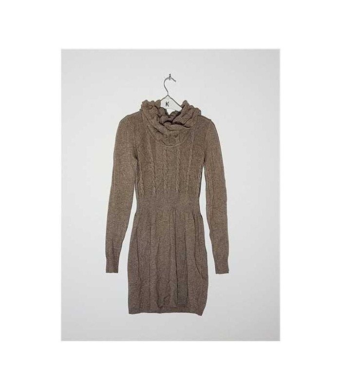 Rochita dama tricotata model cu guler rasucit Wellspring