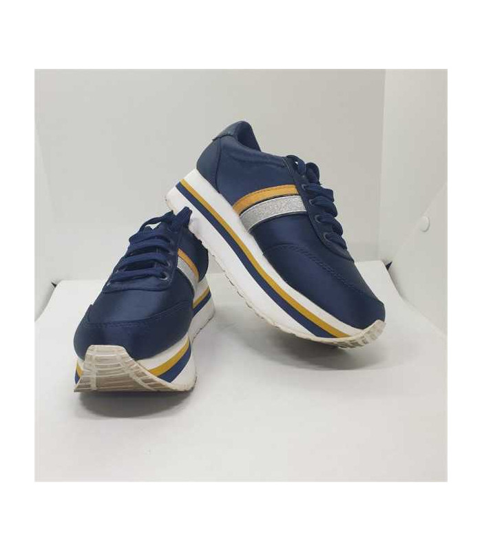 Pantofi sport dama cu talpa inalta marime 35 Stradivarius