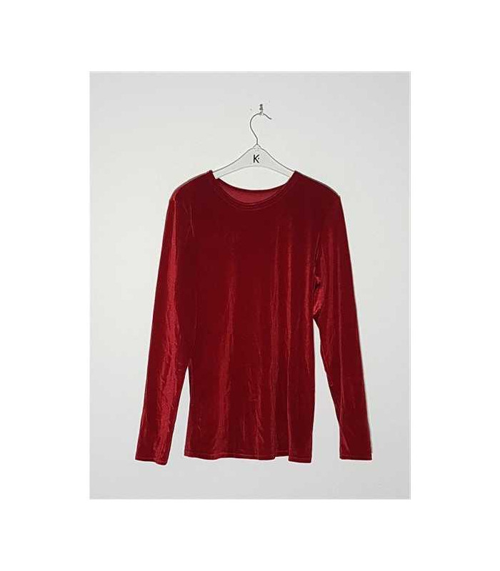 Bluzita dama cu maneci lungi model cu aspect lucios