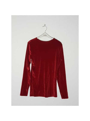 Bluzita dama cu maneci lungi model cu aspect lucios 2