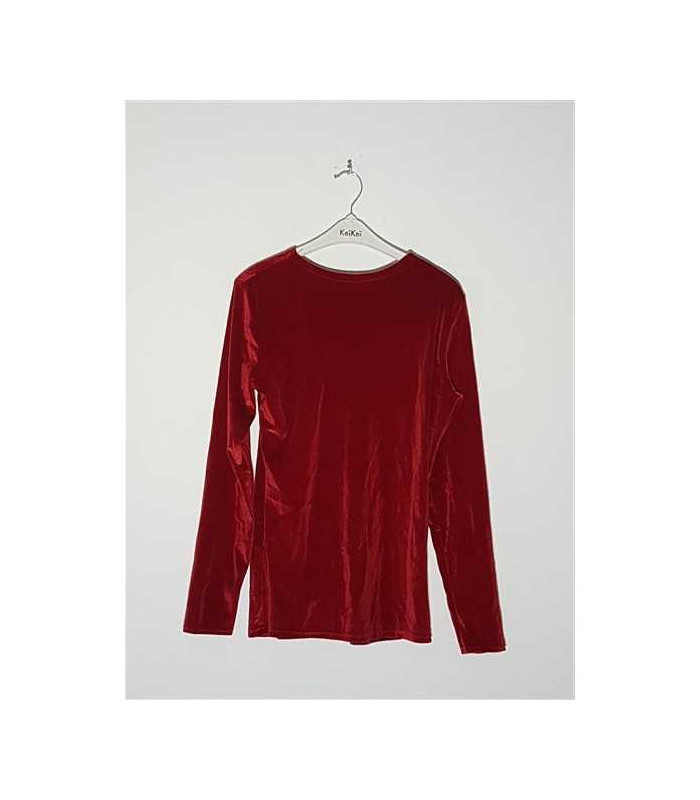 Bluzita dama cu maneci lungi model cu aspect lucios