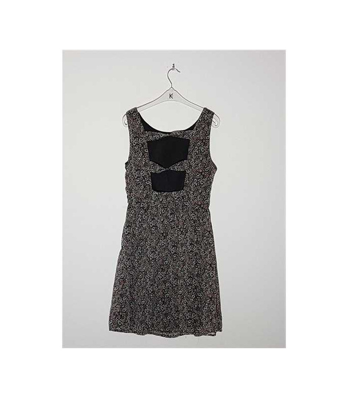 Rochita dama racoroasa cu print floral multicolor ONLY