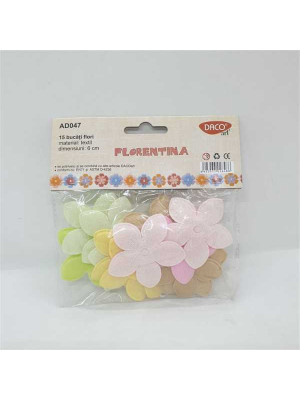 Set flori din material textil Daco