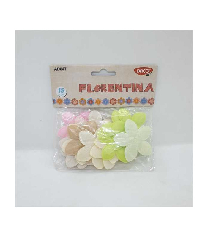 Set flori din material textil Daco