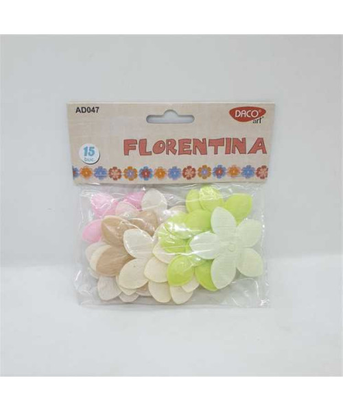Set flori din material textil Daco