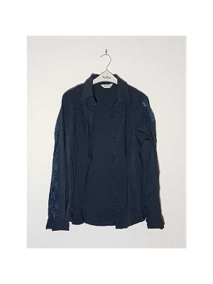 Camasa dama cu model dantelat pe maneci XIAN PAI