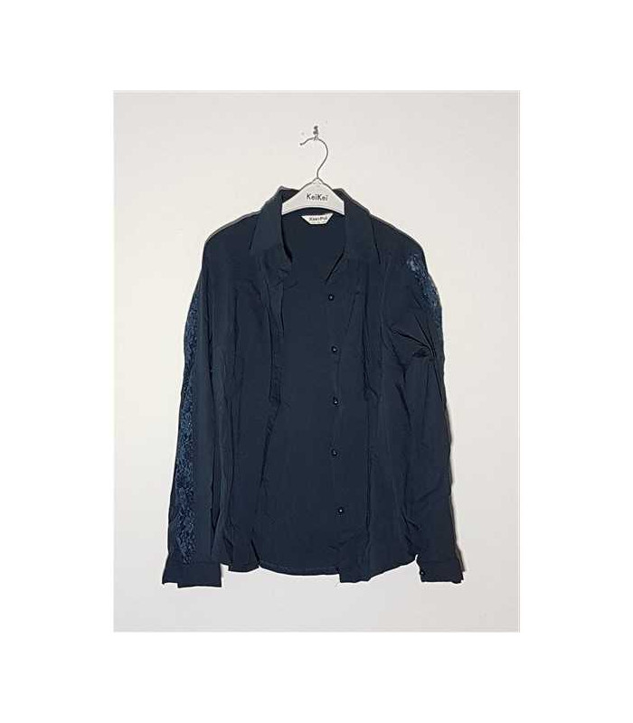 Camasa dama cu model dantelat pe maneci XIAN PAI