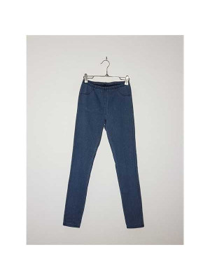 Pantaloni de blugi pentru fetite model tip colant CALZEDONIA