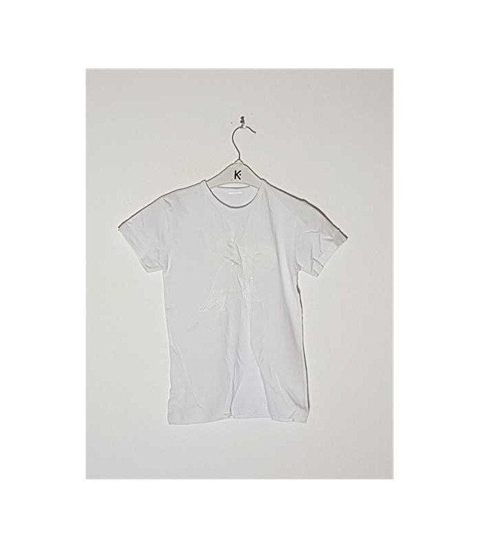 Tricou pentru copii cu paiete pe piept in forma de funda AYHAN KIDS