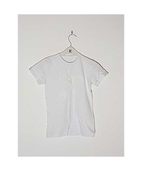 Tricou pentru copii cu paiete pe piept in forma de funda AYHAN KIDS