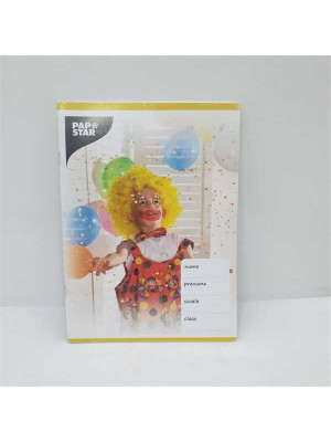 Caiet A5 matematica 40 file model clovn