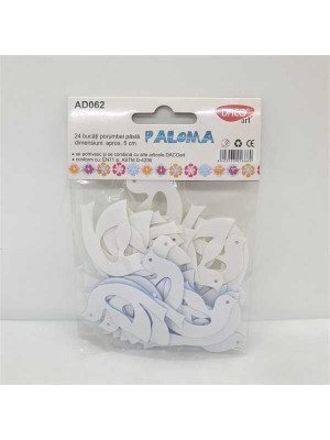 Set 24 figurine pasare autoadezive Daco 2