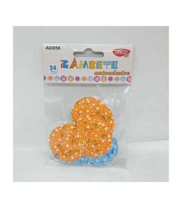 Set 24 zambete autoadezive Daco