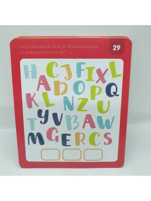 Set 36 de cartonase educative pentru copii