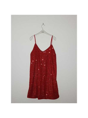 Rochita dama accesorizata cu paiete SHEIN