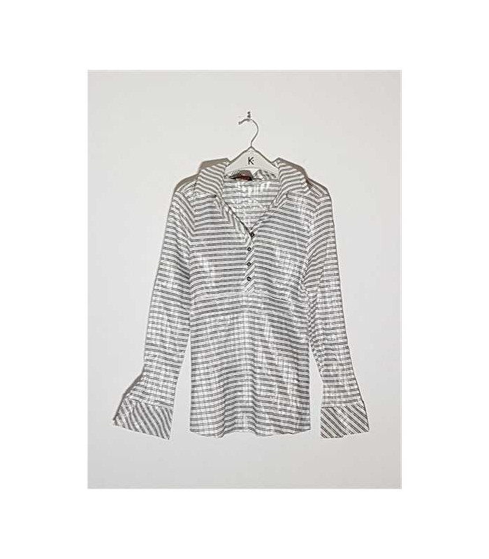 Bluzita dama deosebita model cu nasturei partial ELLY