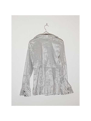 Bluzita dama deosebita model cu nasturei partial ELLY 2