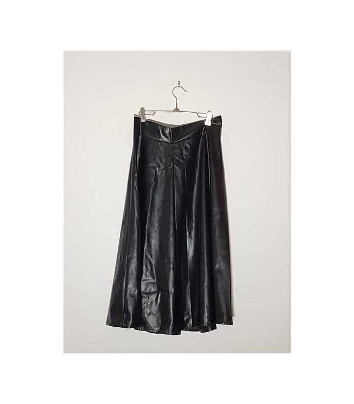 Fusta dama clos cu aspect lucios marimea L