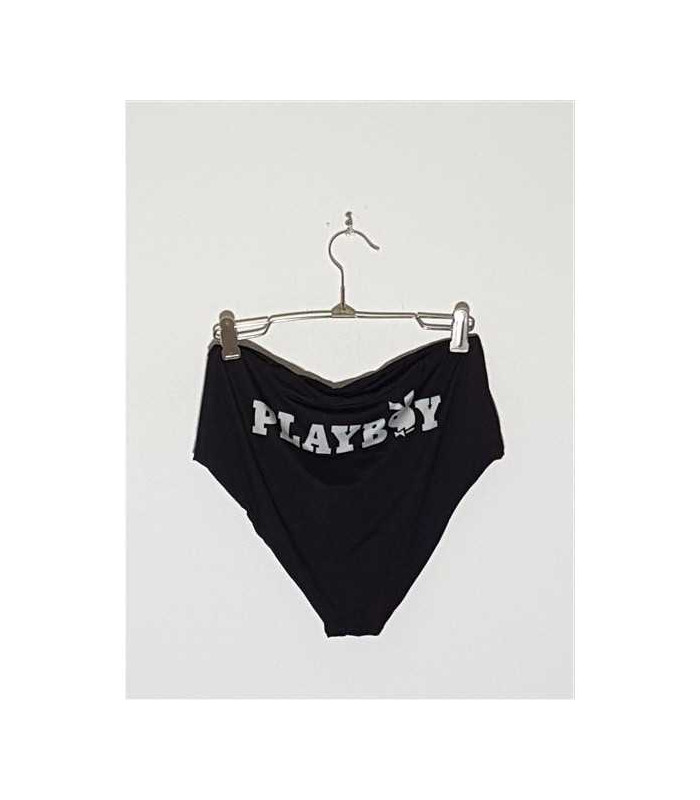 Slip dama cu talie inalta PLAYBOY TEZENIS