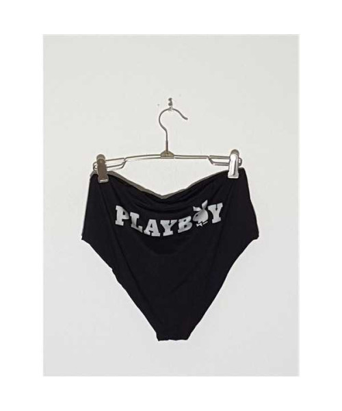 Slip dama cu talie inalta PLAYBOY TEZENIS