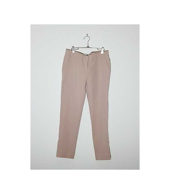 Pantaloni dama lungi subtiri cu buzunare laterale