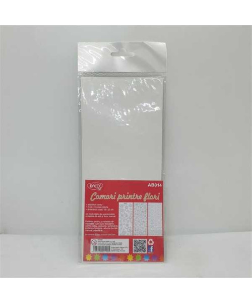 Set abtibild comori printre flori Daco