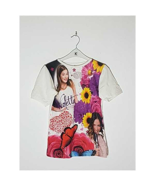 Tricou pentru fetite cu Violetta