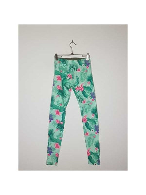 Colanti pentru fetite cu print floral PEPCO GIRLS 2
