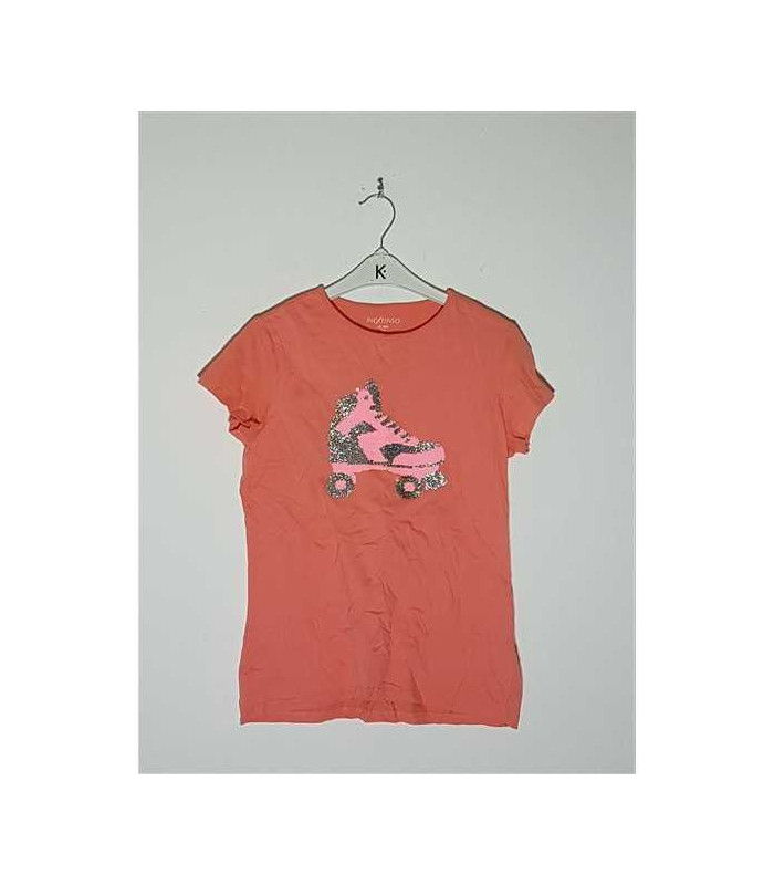 Tricou pentru copii cu imprimeu din paiete In Extenso