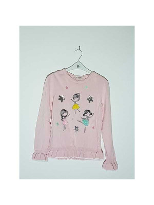 Pulover tricotat pentru copii model cu imprimeu multicolor LC WAIKIKI